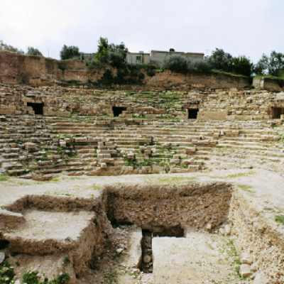 Roman Theater At Bet Ras